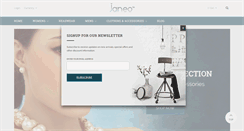 Desktop Screenshot of janeojewels.com